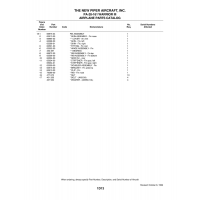 Aviation Part 66964-02 for Piper PA-28 Cherokee Aircraft