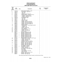 Aviation Part 79561-900 for Piper PA-28 Cherokee Aircraft Aviation Part 79561-900 for Piper PA-28 Cherokee Aircraft