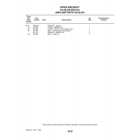Aviation Part 79869-02 for Piper PA-28-236 Dakota Aircraft Aviation Part 79869-02 for Piper PA-28-236 Dakota Aircraft