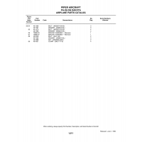 Aviation Part 79886-07 for Piper PA-28 Cherokee Aircraft Aviation Part 79886-07 for Piper PA-28 Cherokee Aircraft