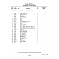 Aviation Part 84013-85 for Piper PA-28-236 Dakota Aircraft Aviation Part 84013-85 for Piper PA-28-236 Dakota Aircraft