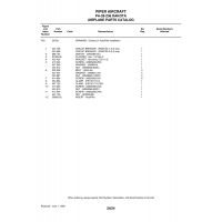 Aviation Part 87369-05 for Piper PA-28-236 Dakota Aircraft Aviation Part 87369-05 for Piper PA-28-236 Dakota Aircraft