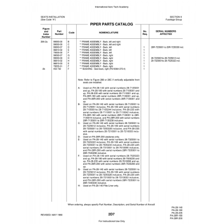 Aviation Part (99093-00) — Piper PA-28 Cherokee Aviation Part (99093-00) — Piper PA-28 Cherokee