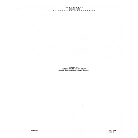 Aviation Part (0-9U69) — Beechcraft V35