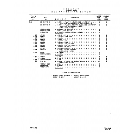 Aviation Part (HS35206-230) — Beechcraft V35 Aviation Part (HS35206-230) — Beechcraft V35