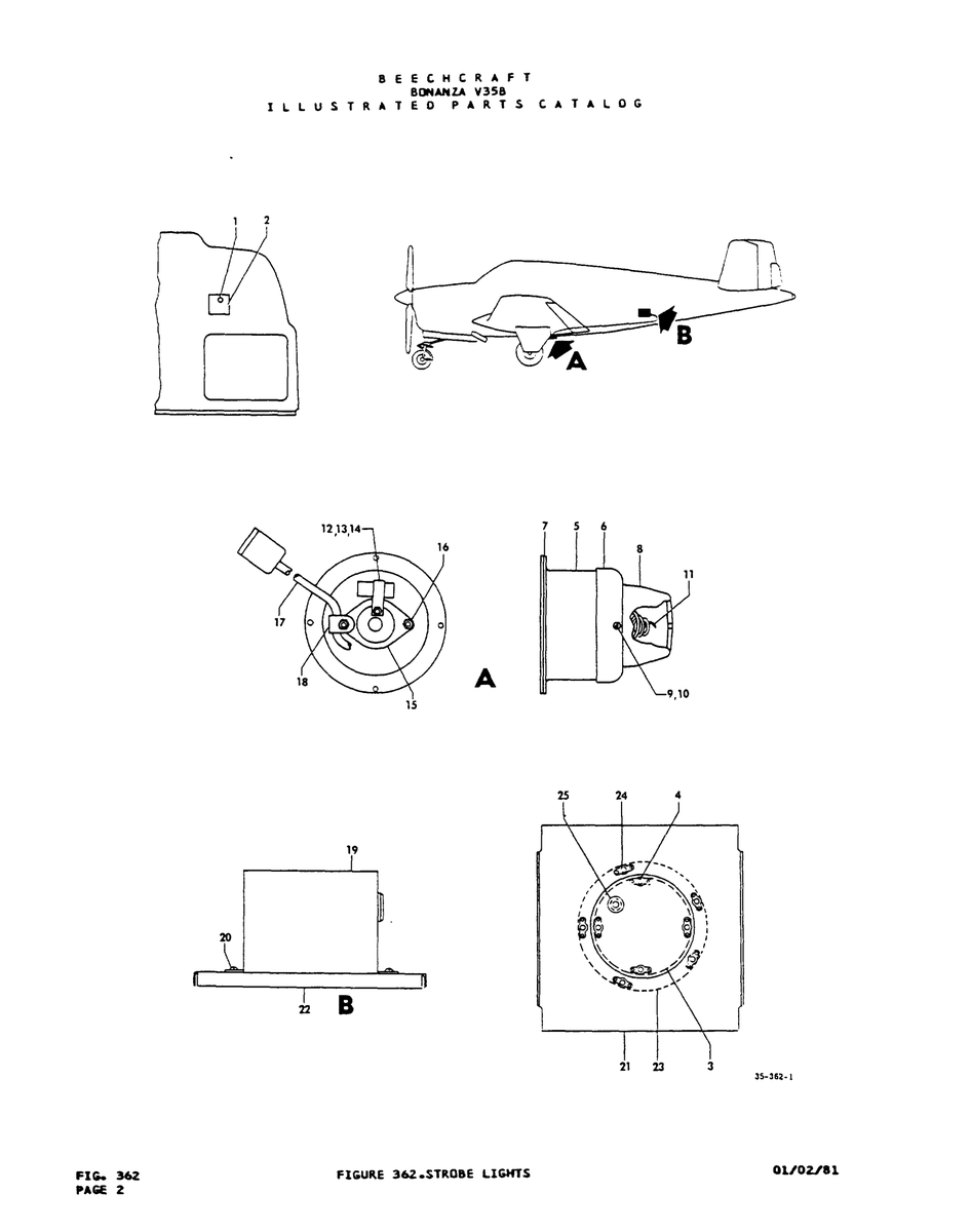 Aviation Part 1213147 for Beechcraft V35 Aircraft