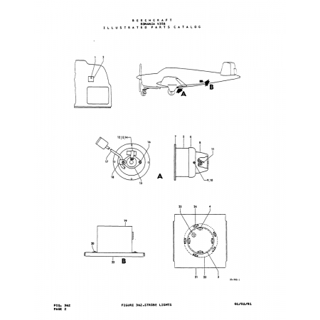 Aviation Part (35-562-1) — Beechcraft V35