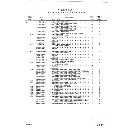 Aviation Part (50-384001-33) — Beechcraft V35 Aviation Part (50-384001-33) — Beechcraft V35
