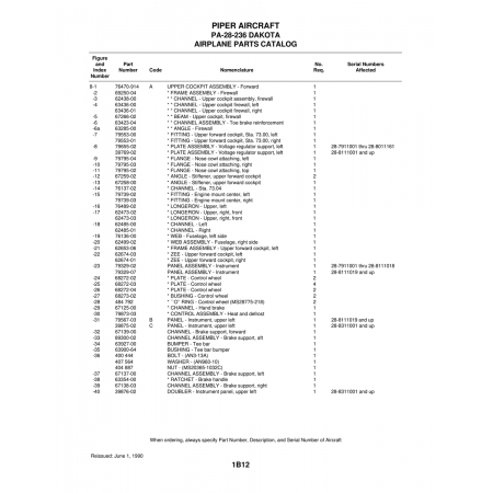 Aviation Part (39875-02) — Piper PA-28-236 Dakota Aviation Part (39875-02) — Piper PA-28-236 Dakota