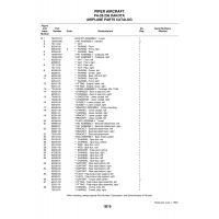 Aviation Part 62598-00 for Piper PA-28-236 Dakota Aircraft