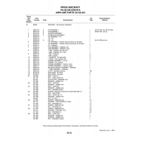 Aviation Part 38222-03 for Piper PA-28-236 Dakota Aircraft Aviation Part 38222-03 for Piper PA-28-236 Dakota Aircraft