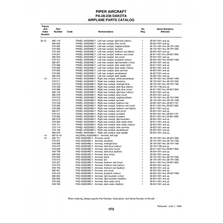 Aviation Part (66710-16) — Piper PA-28-236 Dakota Aviation Part (66710-16) — Piper PA-28-236 Dakota