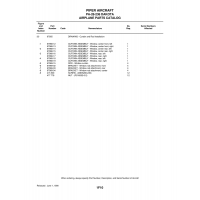 Aviation Part 67968-14 for Piper PA-28-161 Warrior Aircraft Aviation Part 67968-14 for Piper PA-28-161 Warrior Aircraft