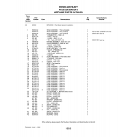 Aviation Part 96392-06 for Piper PA-28-236 Dakota Aircraft