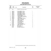 Aviation Part 35904-06 for Piper PA-28-236 Dakota Aircraft Aviation Part 35904-06 for Piper PA-28-236 Dakota Aircraft