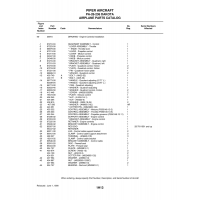 Aviation Part 35940-02 for Piper PA-28-236 Dakota Aircraft Aviation Part 35940-02 for Piper PA-28-236 Dakota Aircraft