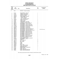 Aviation Part 62305-03 for Piper PA-28-236 Dakota Aircraft Aviation Part 62305-03 for Piper PA-28-236 Dakota Aircraft