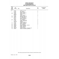 Aviation Part 63882-82 for Piper PA-28-236 Dakota Aircraft Aviation Part 63882-82 for Piper PA-28-236 Dakota Aircraft