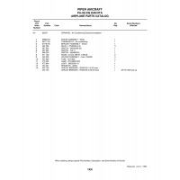 Aviation Part 99862-00 for Piper PA-28 Cherokee Aircraft