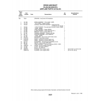 Aviation Part 35669-126 for Piper PA-28-236 Dakota Aircraft