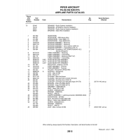 Aviation Part 79152-00 for Piper PA-28 Cherokee Aircraft Aviation Part 79152-00 for Piper PA-28 Cherokee Aircraft