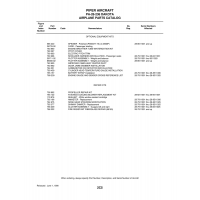 Aviation Part 766-239 for Piper PA-28-236 Dakota Aircraft Aviation Part 766-239 for Piper PA-28-236 Dakota Aircraft