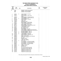 Aviation Part 35663-05 for Piper PA-28-161 Warrior Aircraft