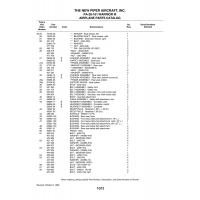 Aviation Part 35496-10 for Piper PA-28-161 Warrior Aircraft Aviation Part 35496-10 for Piper PA-28-161 Warrior Aircraft