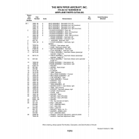 Aviation Part 79252-00 for Piper PA-28 Cherokee Aircraft Aviation Part 79252-00 for Piper PA-28 Cherokee Aircraft