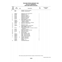 Aviation Part 85492-07 for Piper PA-28-161 Warrior Aircraft Aviation Part 85492-07 for Piper PA-28-161 Warrior Aircraft
