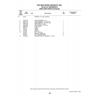 Aviation Part 35448-000 for Piper PA-28-161 Warrior Aircraft