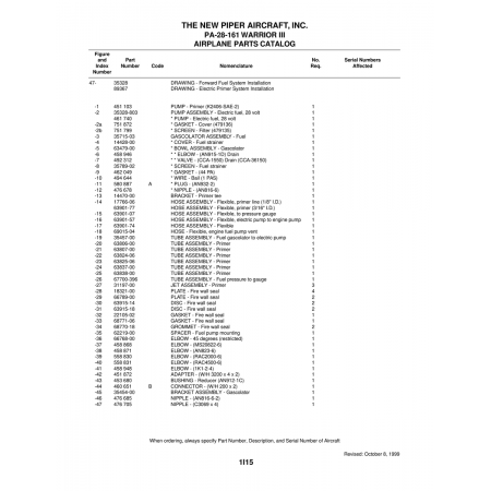 Aviation Part (35328-803) — Piper PA-28-161 Warrior