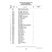 Aviation Part 35335-00 for Piper PA-28-161 Warrior Aircraft Aviation Part 35335-00 for Piper PA-28-161 Warrior Aircraft