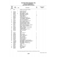 Aviation Part 89258-08 for Piper PA-28-161 Warrior Aircraft Aviation Part 89258-08 for Piper PA-28-161 Warrior Aircraft