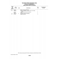Aviation Part 85299-05 for Piper PA-28-161 Warrior Aircraft Aviation Part 85299-05 for Piper PA-28-161 Warrior Aircraft