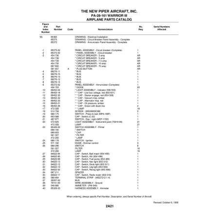 Aviation Part (85374-02) — Piper PA-28-161 Warrior Aviation Part (85374-02) — Piper PA-28-161 Warrior
