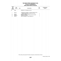 Aviation Part 99887-07 for Piper PA-28-161 Warrior Aircraft Aviation Part 99887-07 for Piper PA-28-161 Warrior Aircraft
