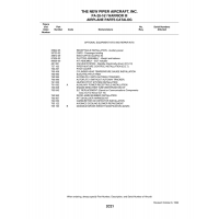 Aviation Part 35842-05 for Piper PA-28-161 Warrior Aircraft Aviation Part 35842-05 for Piper PA-28-161 Warrior Aircraft