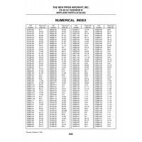 Aviation Part 63292-02 for Piper PA-28-161 Warrior Aircraft Aviation Part 63292-02 for Piper PA-28-161 Warrior Aircraft