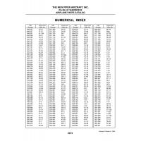 Aviation Part 57-32a for Piper PA-28-161 Warrior Aircraft