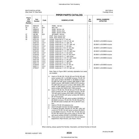 Aviation Part (67762-04) — Piper PA-28 Cherokee Aviation Part (67762-04) — Piper PA-28 Cherokee