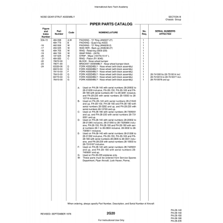 Aviation Part (63329-06) — Piper PA-28 Cherokee Aviation Part (63329-06) — Piper PA-28 Cherokee