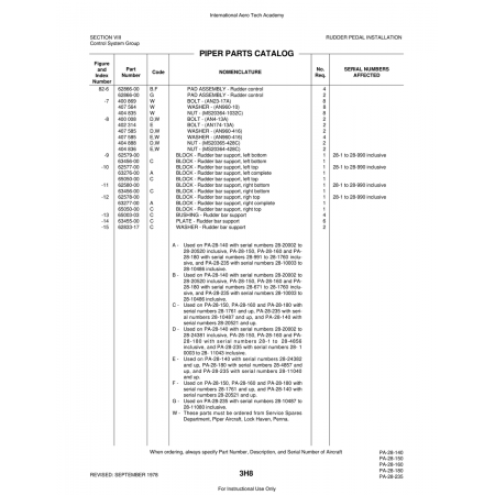Aviation Part (63277-00) — Piper PA-28 Cherokee Aviation Part (63277-00) — Piper PA-28 Cherokee