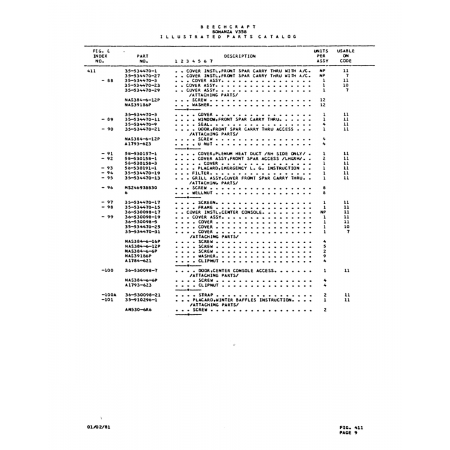 Aviation Part (1115381ddP) — Beechcraft V35 Aviation Part (1115381ddP) — Beechcraft V35