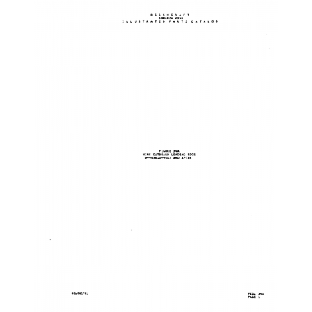 Aviation Part (0110U81) — Beechcraft V35