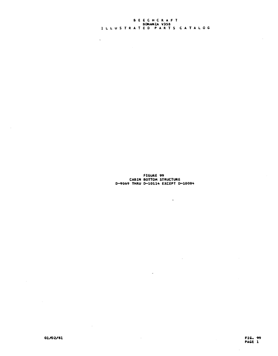 Aviation Part 0-T0084 for Beechcraft V35 Aircraft