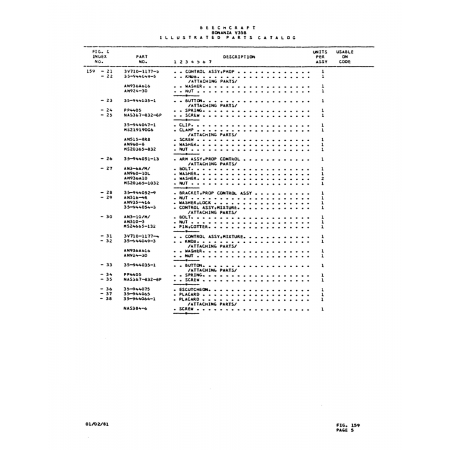 Aircraft Bolt (AN936Aa16) — Beechcraft V35 Aircraft Bolt (AN936Aa16) — Beechcraft V35