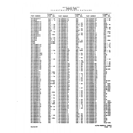 Aviation Part (340011-37) — Beechcraft V35 Aviation Part (340011-37) — Beechcraft V35