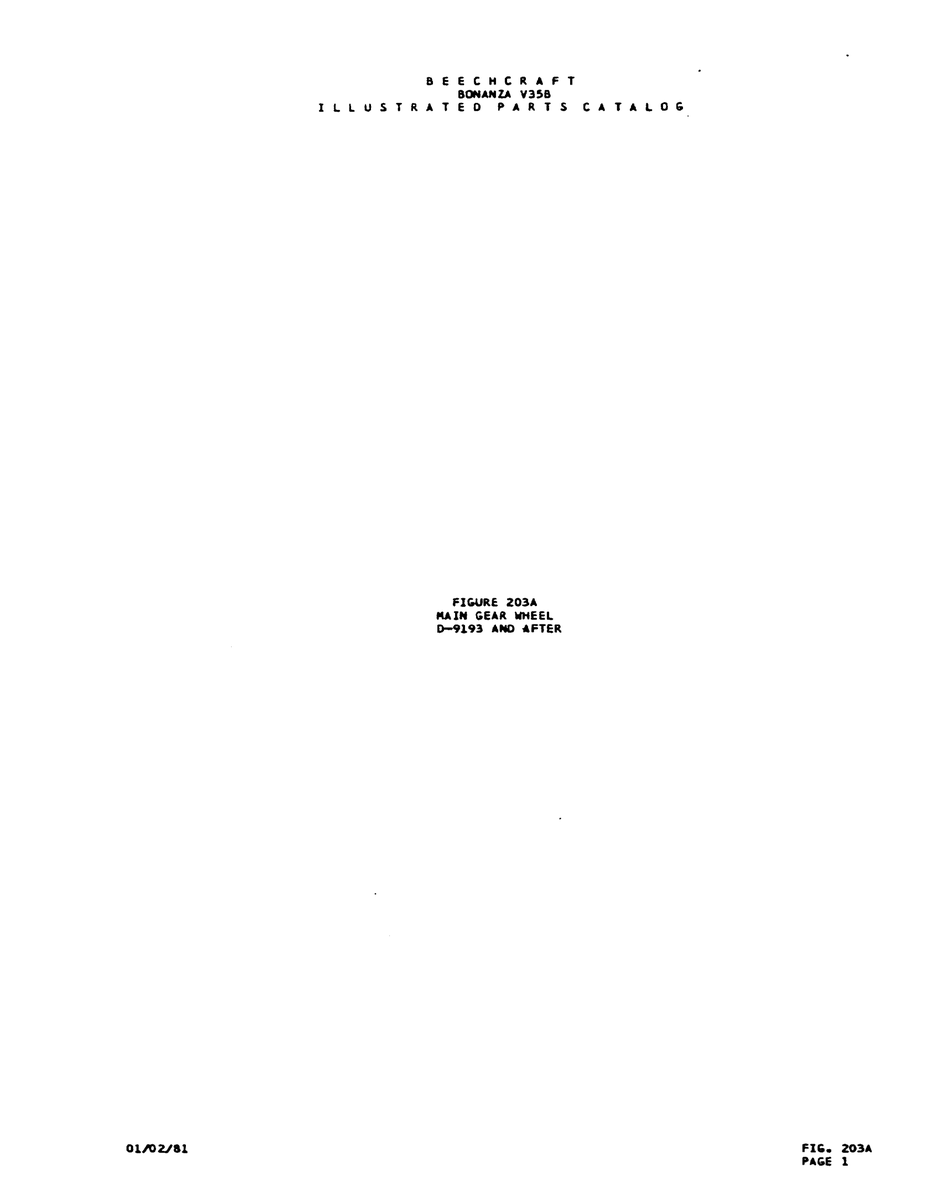 Aviation Part 0-9193 for Beechcraft V35 Aircraft