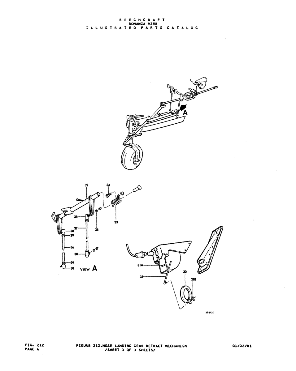 Aviation Part ksi3111 for Beechcraft V35 Aircraft